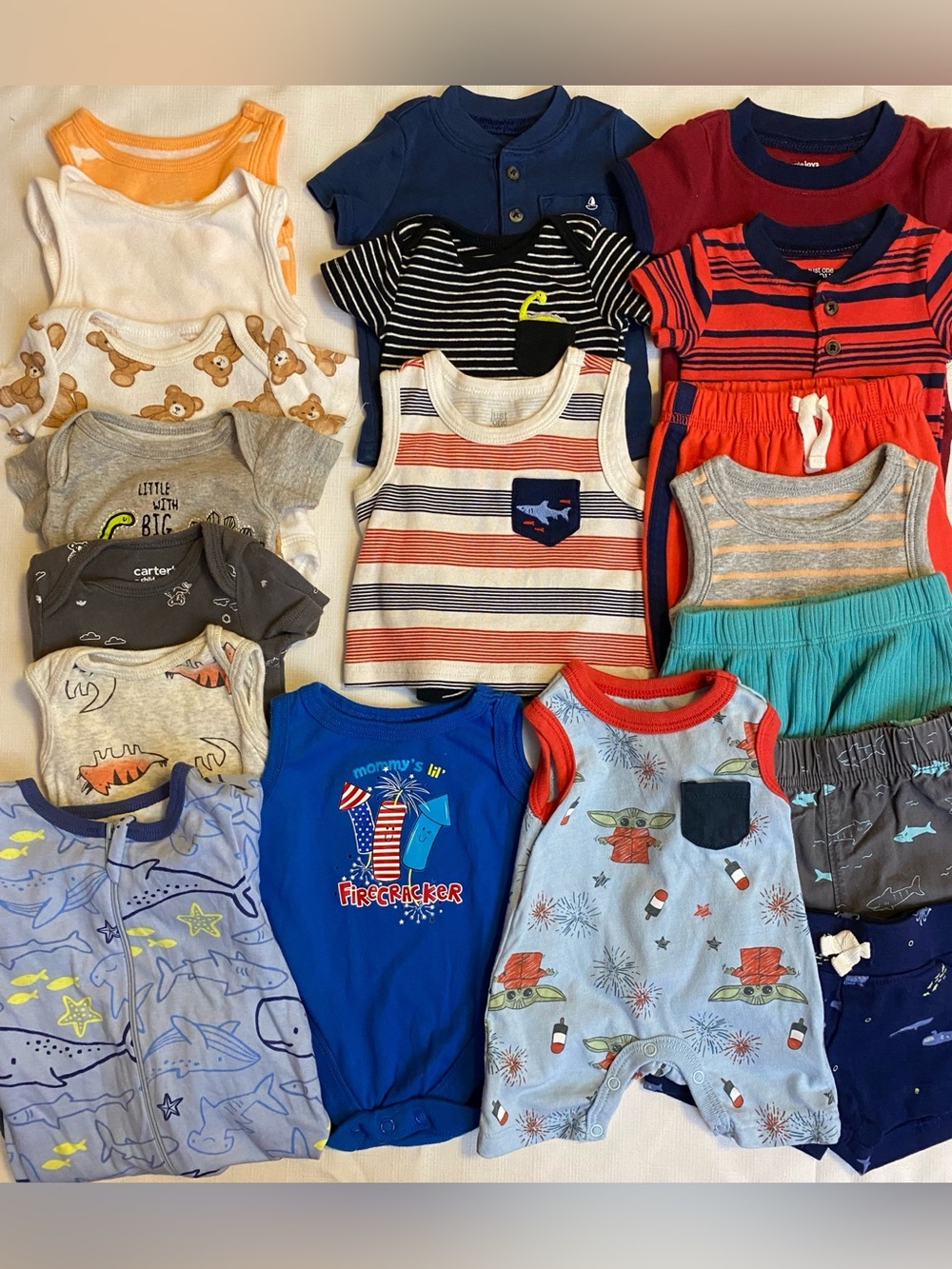 Baby Clothes Bundle Newborn/0-3m
